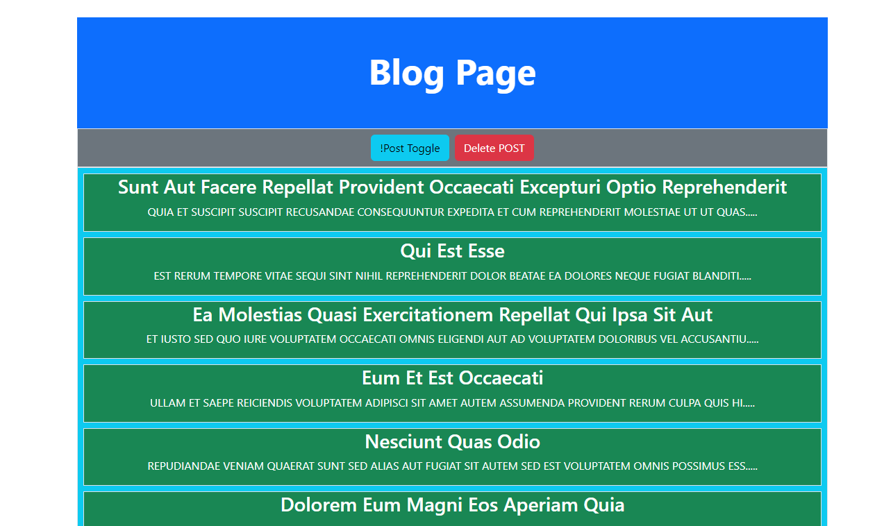 Vue Blog